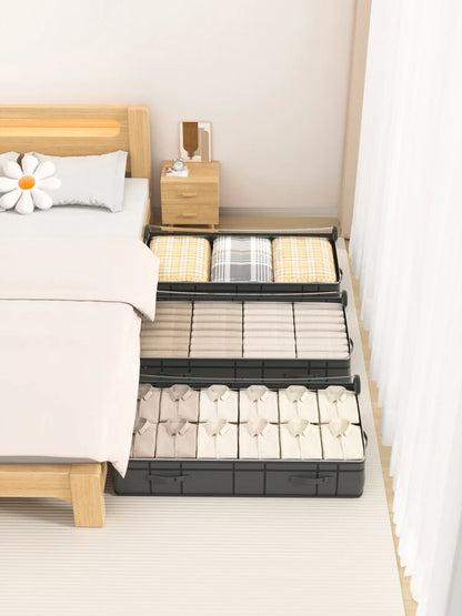 Large Underbed Clothes Storage Bag – Foldable Organizer