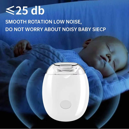 Electric Baby Nail Clipper With LED Light And Grinder