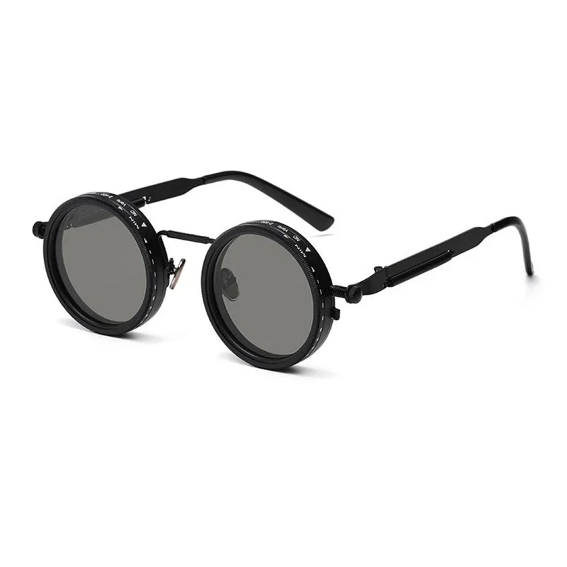 Polarized Round Sunglasses – Adjustable UV400 Shades