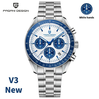 Men's Chronograph Quartz Watch With Sapphire Crystal