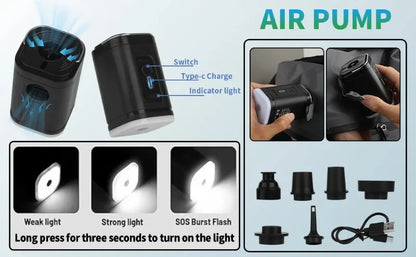17L Vacuum Compression Storage Bag with Air Pump