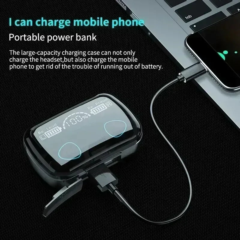 Wireless Bluetooth Sport Earbuds With Charging Case