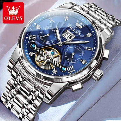 Men’s Automatic Tourbillon Luxury Mechanical Watch