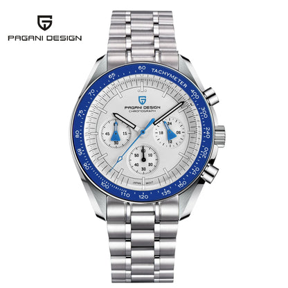 Men’s Moonwatch Chronograph Quartz Watch Sapphire Glass