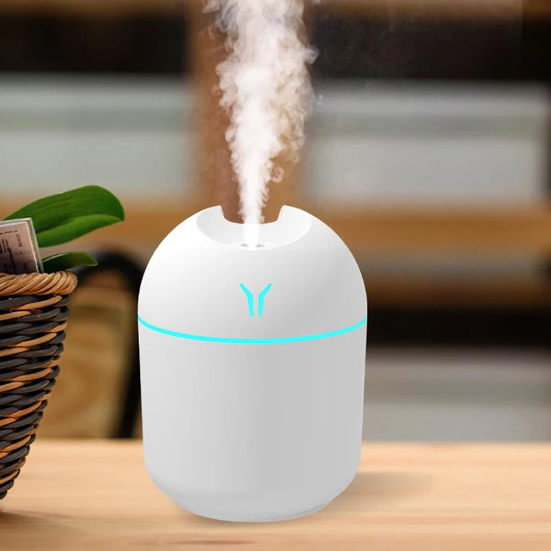 USB Mini Air Humidifier And Aromatherapy Diffuser 250 ml