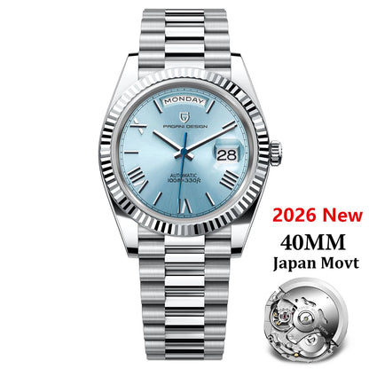 Men's Automatic Mechanical Watch With Sapphire Crystal