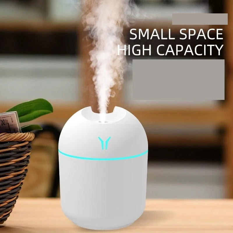 USB Mini Air Humidifier And Aromatherapy Diffuser 250 ml