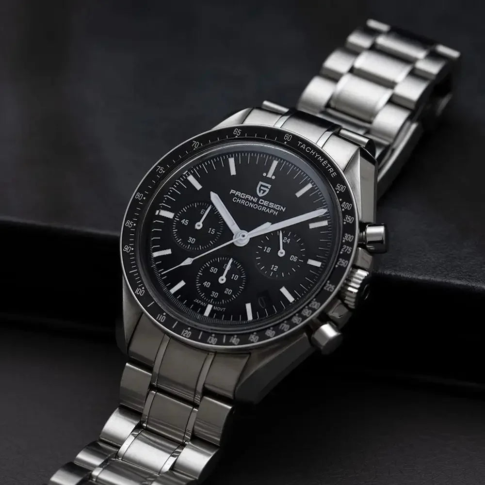 Men's Chronograph Quartz Watch With Sapphire Crystal