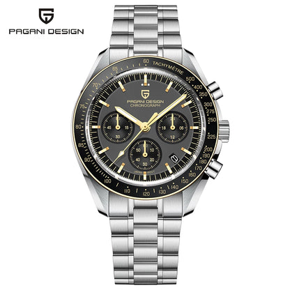 Moonwatch-Style Men’s Chronograph Quartz Watch