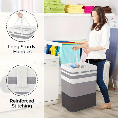 Extra Large Foldable Laundry Hamper with Handles
