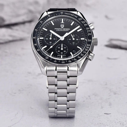Men’s Moonwatch Chronograph Quartz Watch Sapphire Glass