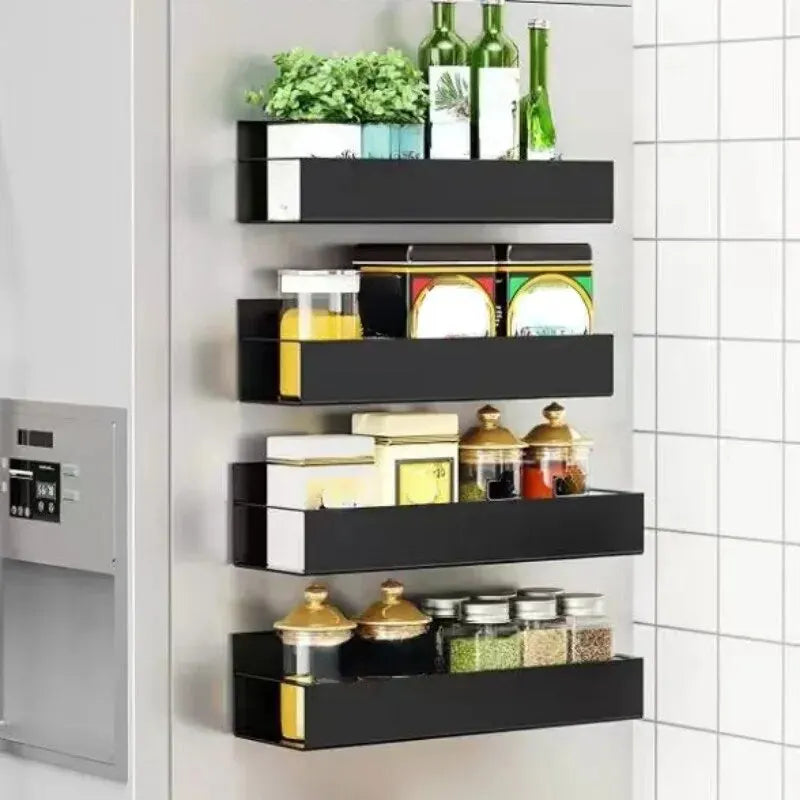 Magnetic Storage Shelves for Fridge and Washer Sides