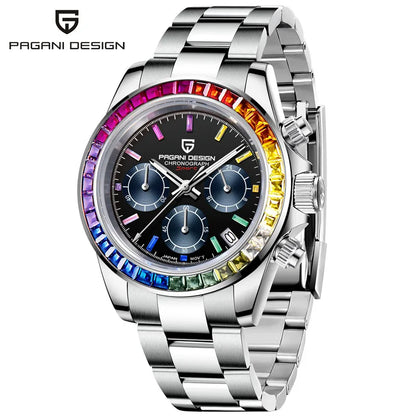 Men’s Chronograph Sport Watch Sapphire Crystal 100M