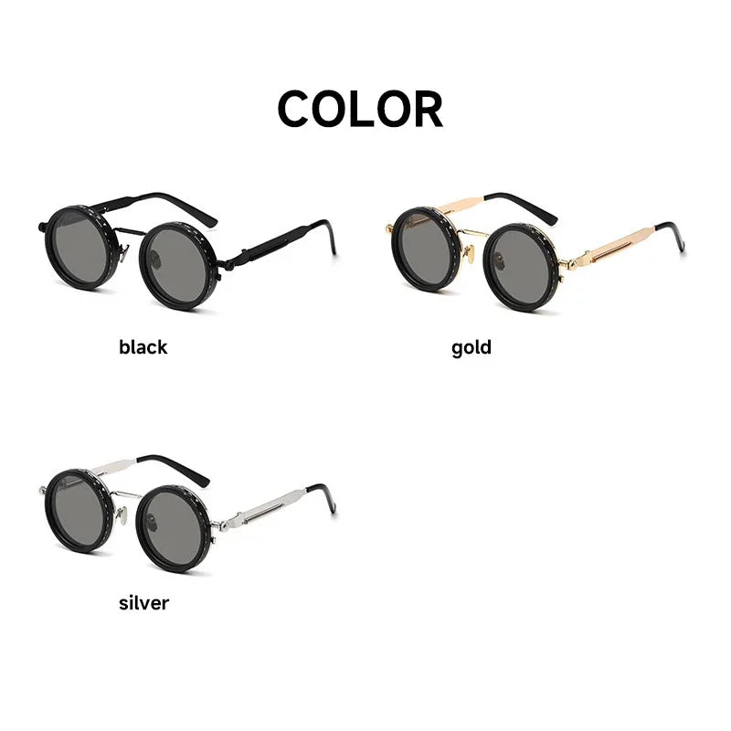 Polarized Round Sunglasses – Adjustable UV400 Shades
