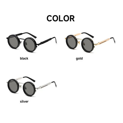 Polarized Round Sunglasses – Adjustable UV400 Shades