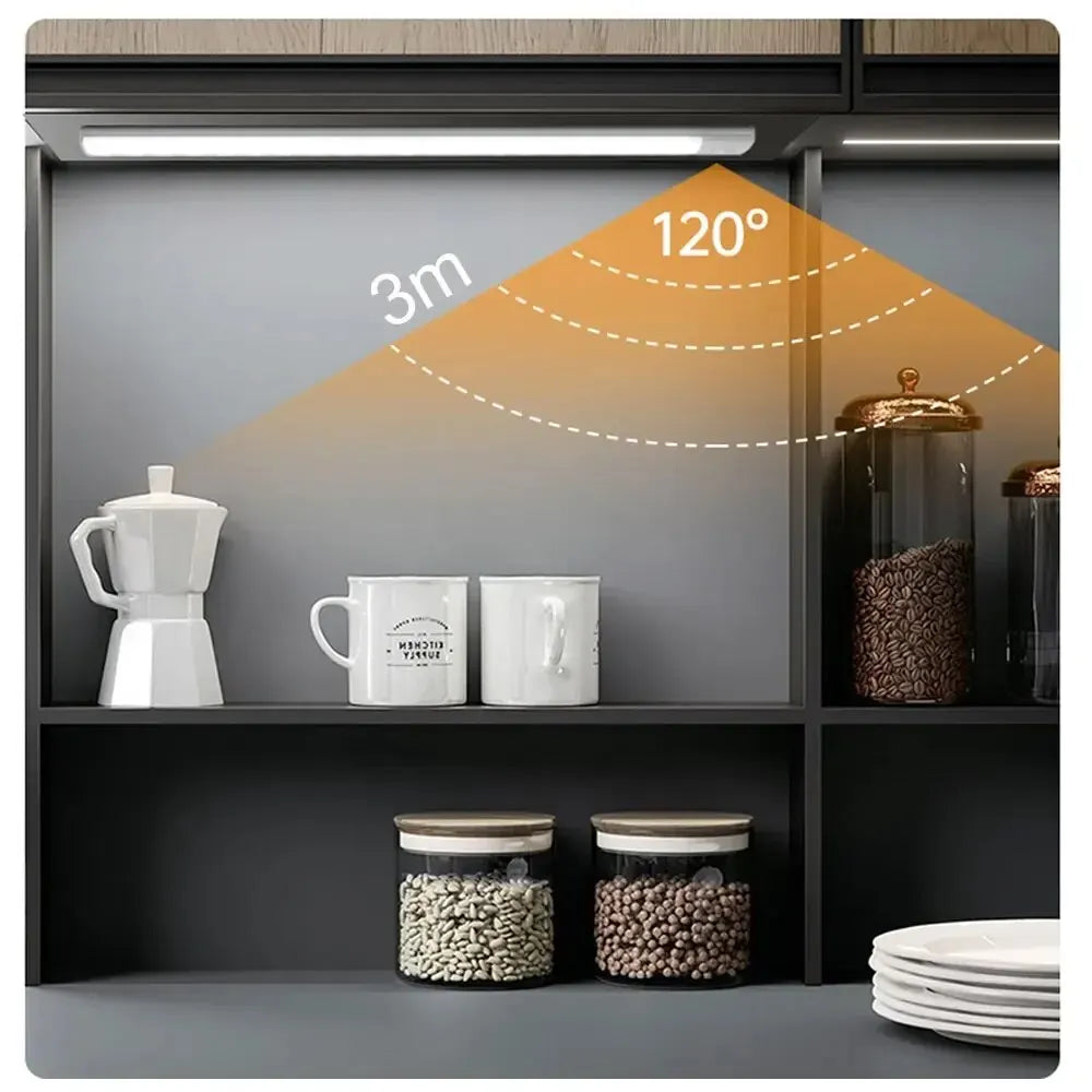 USB Rechargeable LED Cabinet Light with Motion Sensor