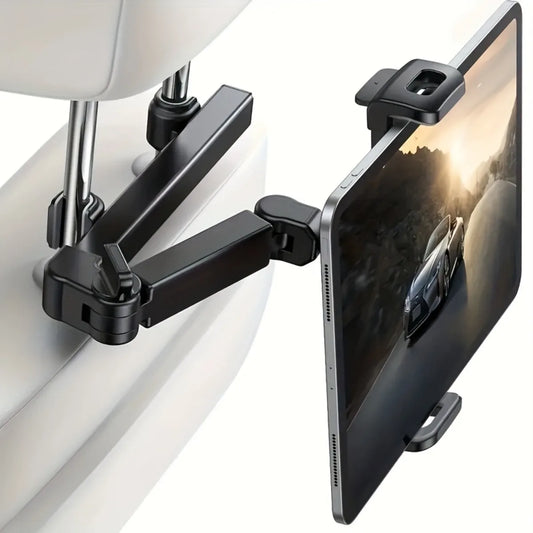 Car Headrest Tablet Mount Holder For 4.7–12.9 Inch Devices