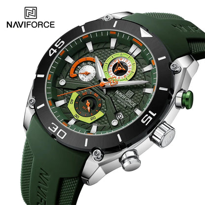Men’s Sport Quartz Watch With Chronograph & Date