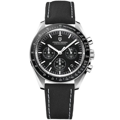 Men’s Vintage Quartz Chronograph Watch With Sapphire