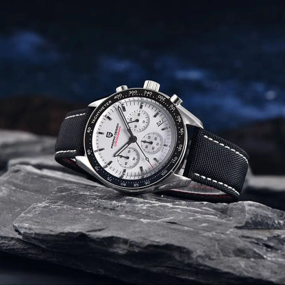 Men's Quartz Chronograph Watch Sapphire Crystal 100M