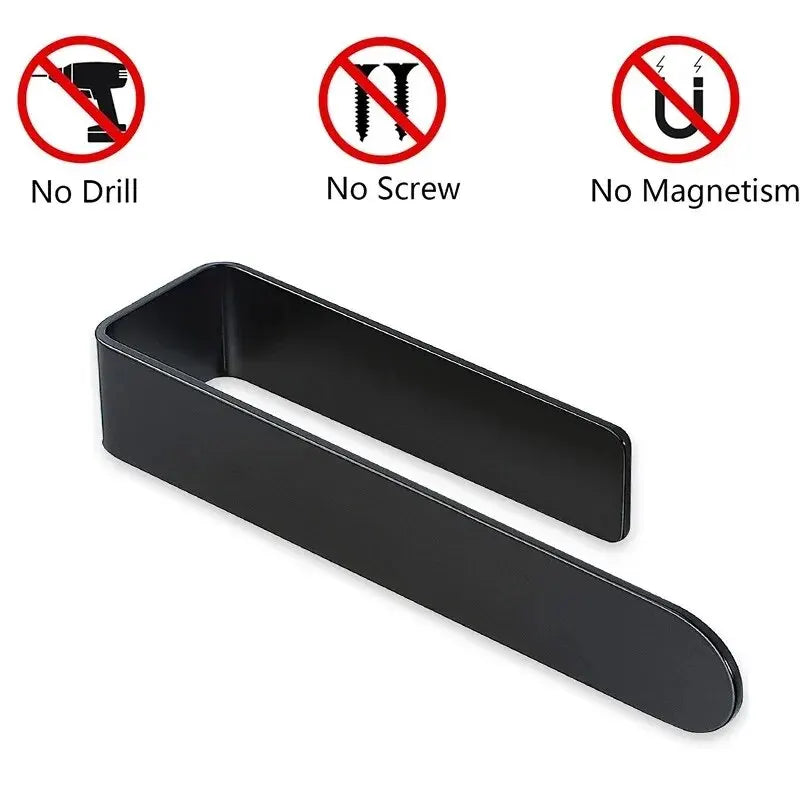 Self-Adhesive Stainless Steel Towel Bar for Bathroom