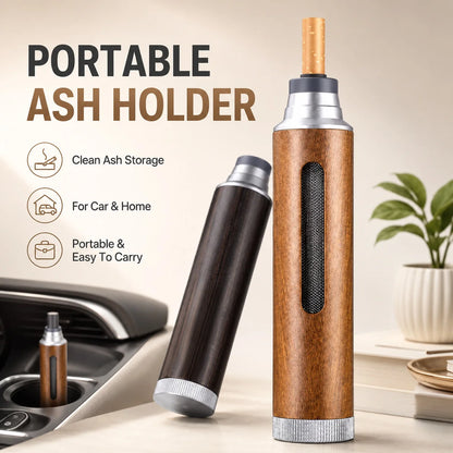 Portable Car Ashtray Cylinder – Stable, Reusable Design