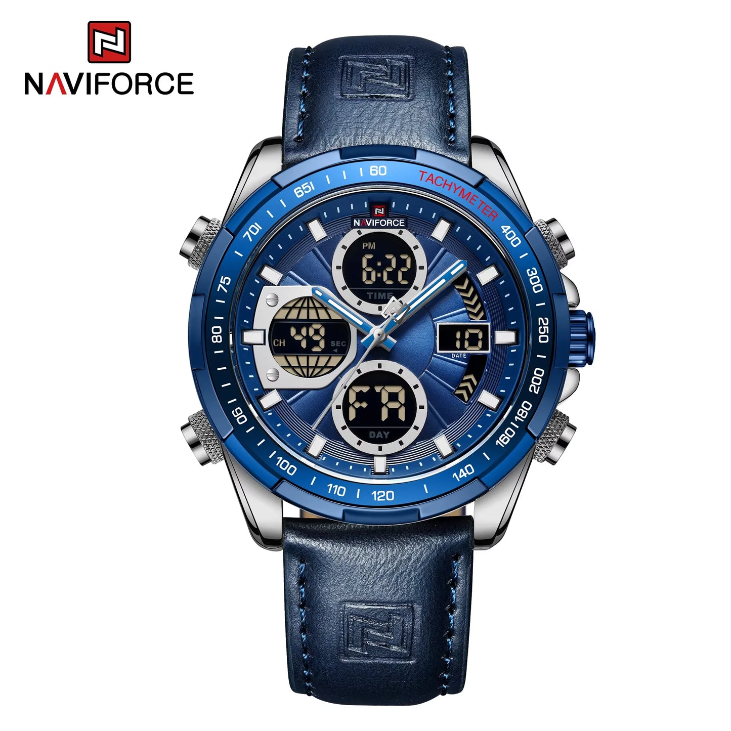 Men’s Military Chronograph Watch Quartz Analog-Digital