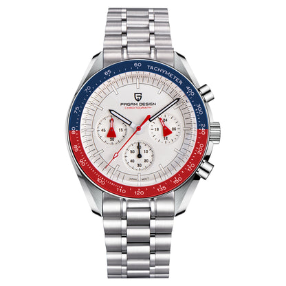 Men’s Moon Chronograph Watch Quartz 100M Waterproof