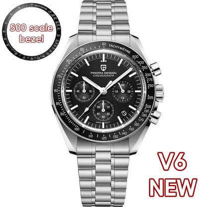 Men's Chronograph Quartz Watch With Sapphire Crystal