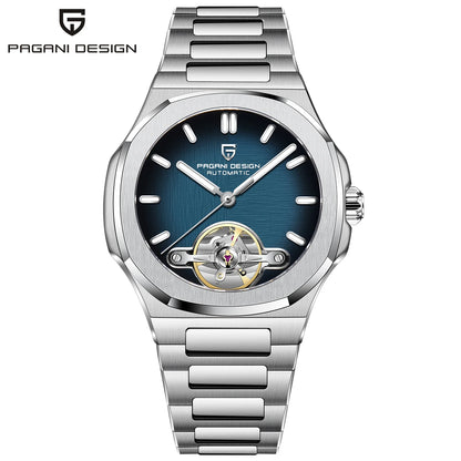 Men's Skeleton Automatic Watch With Sapphire Crystal