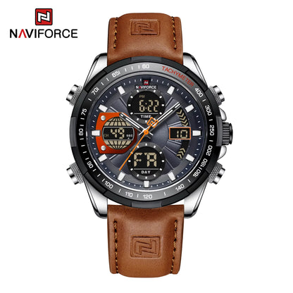 Men’s Military Chronograph Watch Quartz Analog-Digital