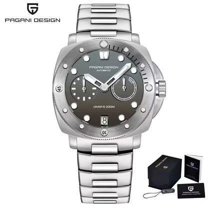 Men's Automatic Dive Watch 200M With Sapphire Crystal