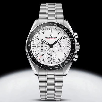 Men's Quartz Chronograph Watch Sapphire Crystal 100M