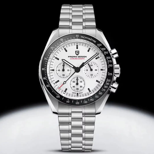 Men's Quartz Chronograph Watch Sapphire Crystal 100M