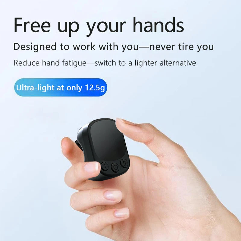 Bluetooth Ring Mouse Remote Control With Touchpad