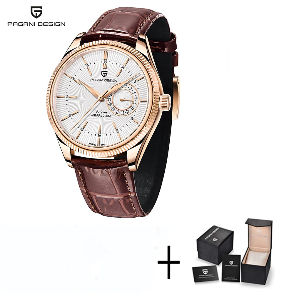 Men’s Quartz Dive Watch Sapphire Crystal 200m Waterproof