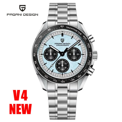 Men’s Moon Chronograph Watch Quartz With Sapphire