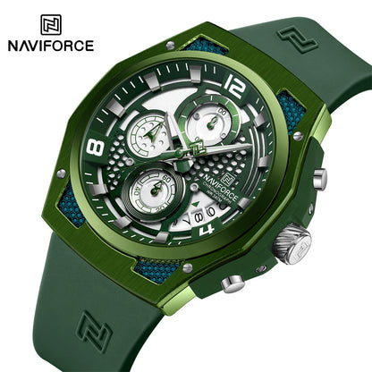 Men’s Sport Quartz Watch With Silicone Strap