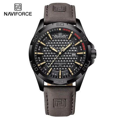 Men’s Quartz Sport Watch With PU Leather Strap
