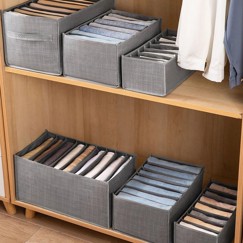 Non-Woven Closet Drawer Organizer for Jeans and Clothes