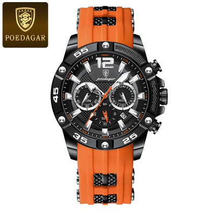 Men’s Chronograph Sports Watch Quartz Waterproof