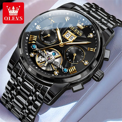 Men’s Automatic Tourbillon Luxury Mechanical Watch
