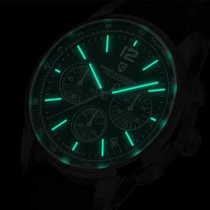 Men’s Quartz Chronograph Watch Sapphire Crystal 10 Bar