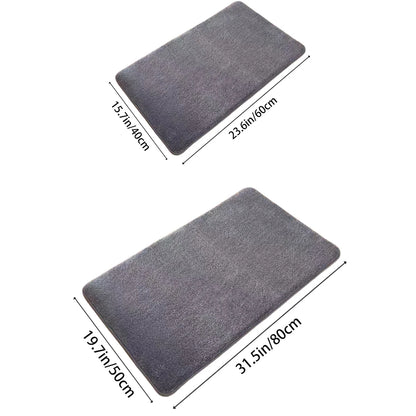 Super Absorbent Bathroom Floor Mat – Non-Slip Suede