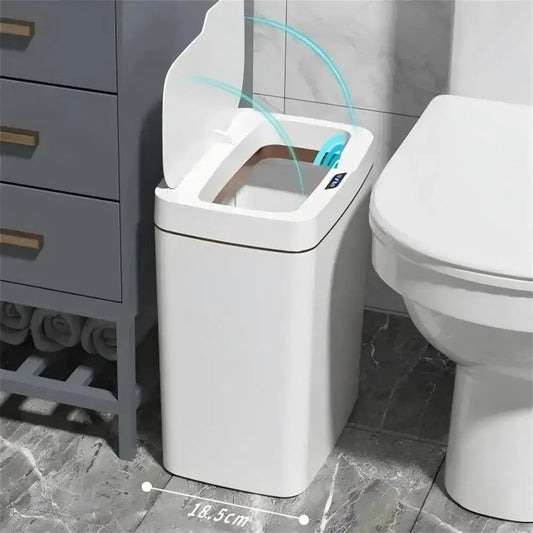 15L Touchless Sensor Trash Can – Automatic Bagging Bin