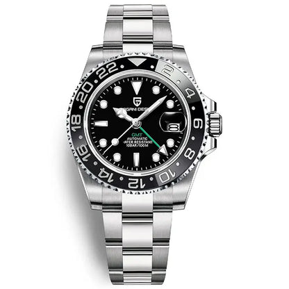 Men's GMT Automatic Watch Stainless Steel 40 mm