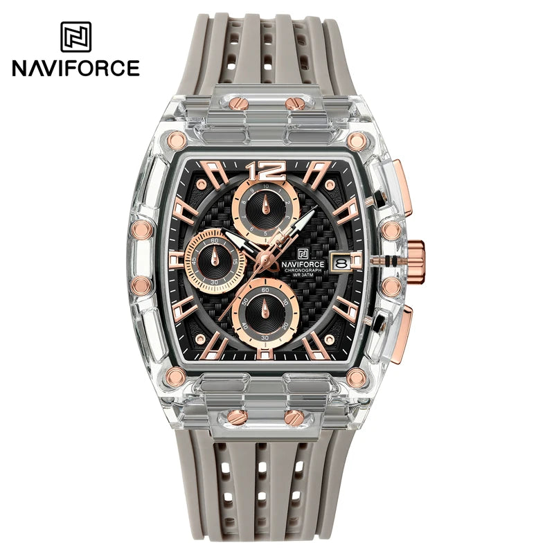 Men’s Sport Chronograph Quartz Watch 5ATM Waterproof