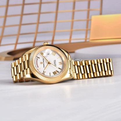 Men's Automatic Mechanical Watch With Sapphire Crystal