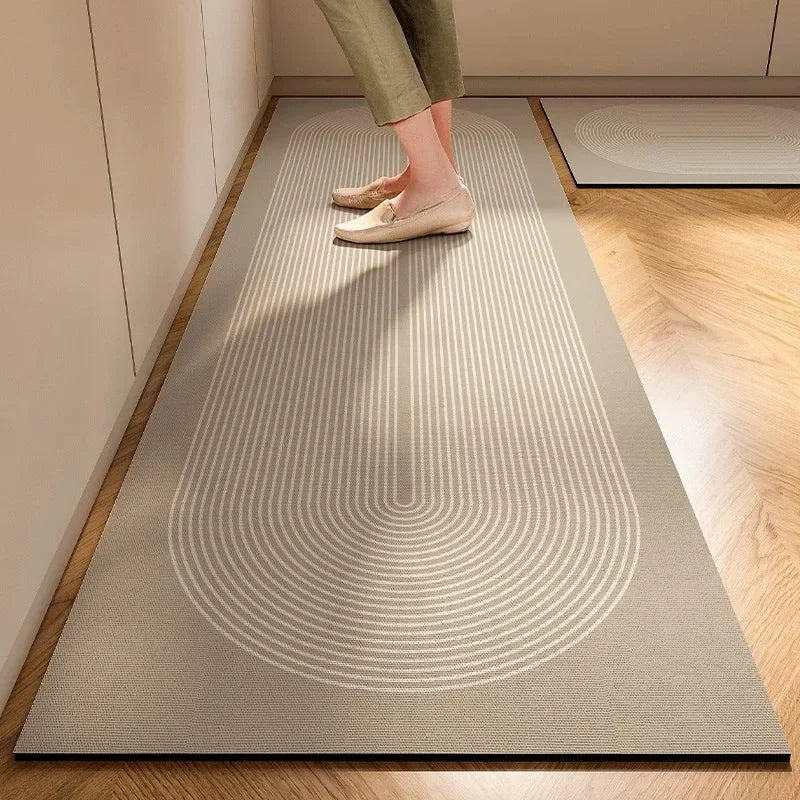Soft Absorbent Anti-Slip Diatomite Kitchen Floor Mat