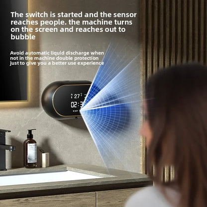 Automatic Foaming Soap Dispenser – Wall-Mounted, 400 ml